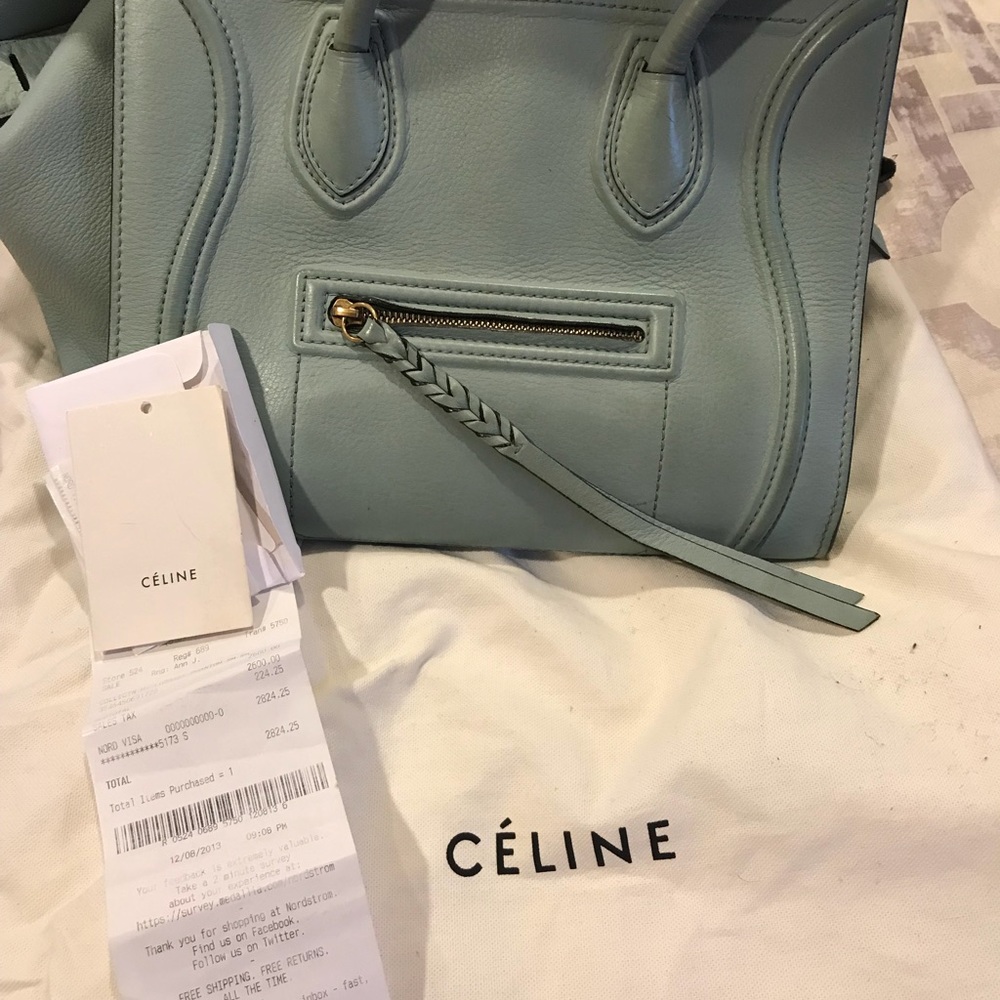COPY - Celine phantom medium leather luggage bag - Picture 7 of 16